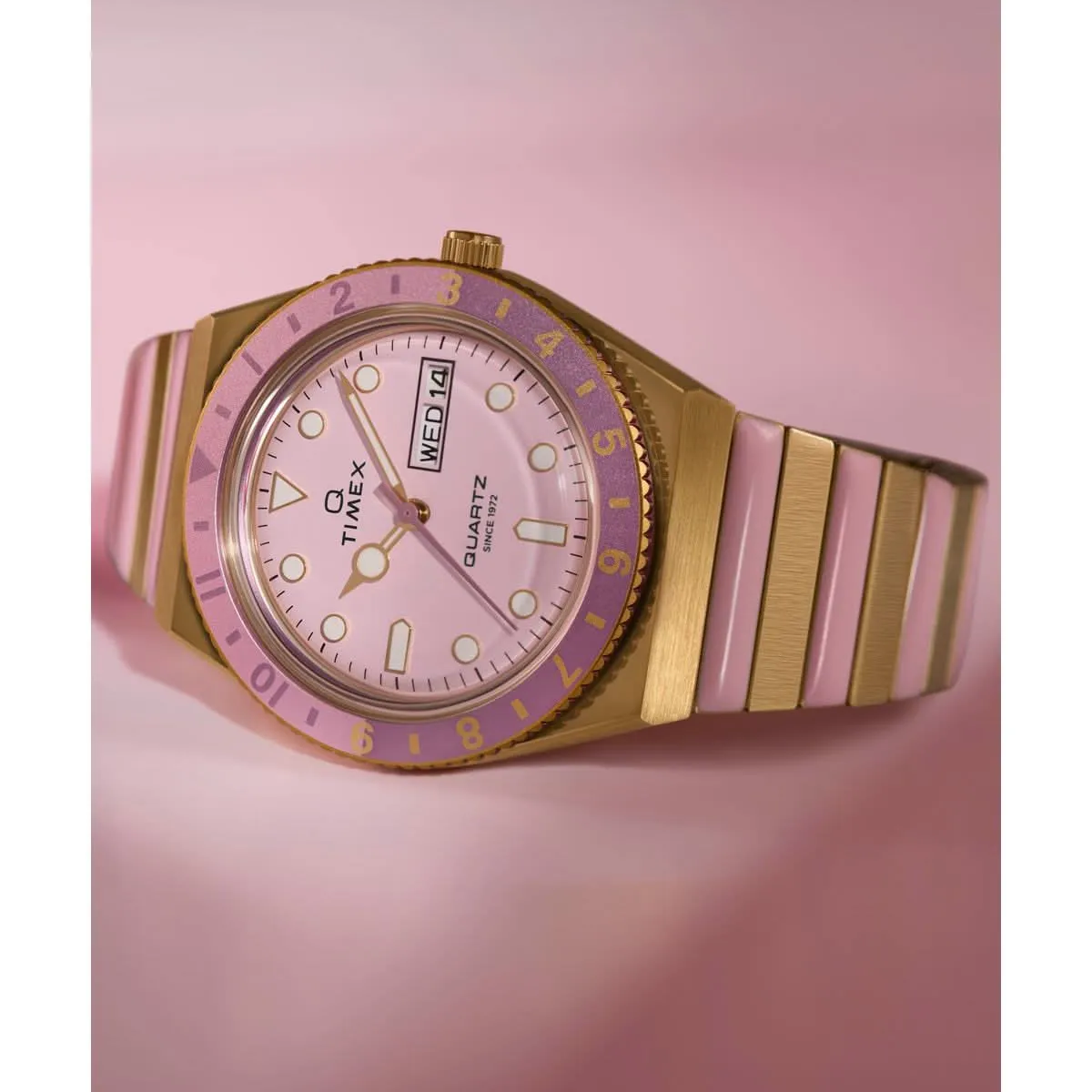 Ladies Diver Inspired Gold Tone Watch TW2W87600