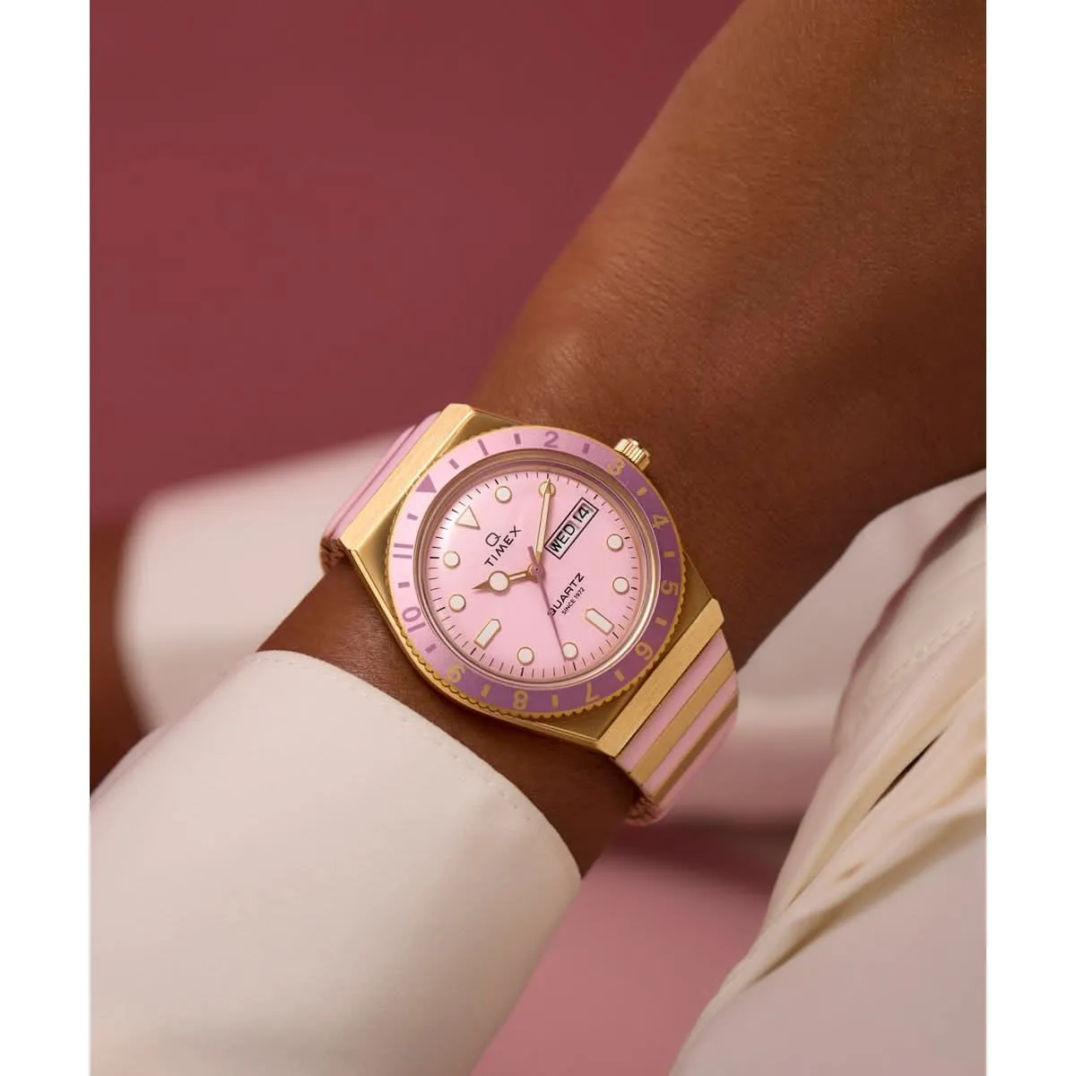 Ladies Diver Inspired Gold Tone Watch TW2W87600