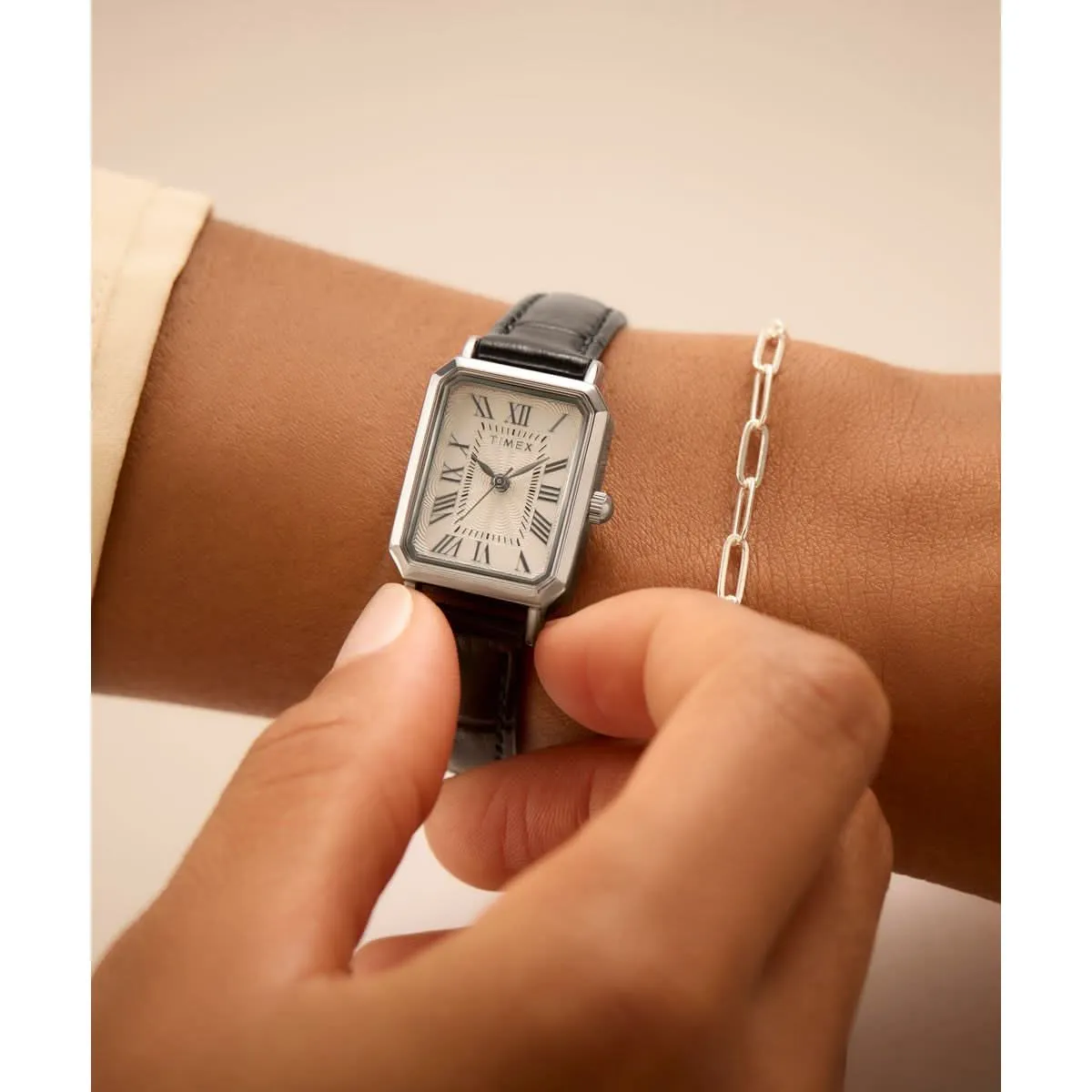 Ladies Dress Silver Tone Watch TW2Y00800