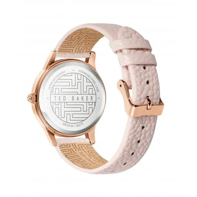 Ladies Fitzrovia Charm Pink Leather Watch BKPFZF122