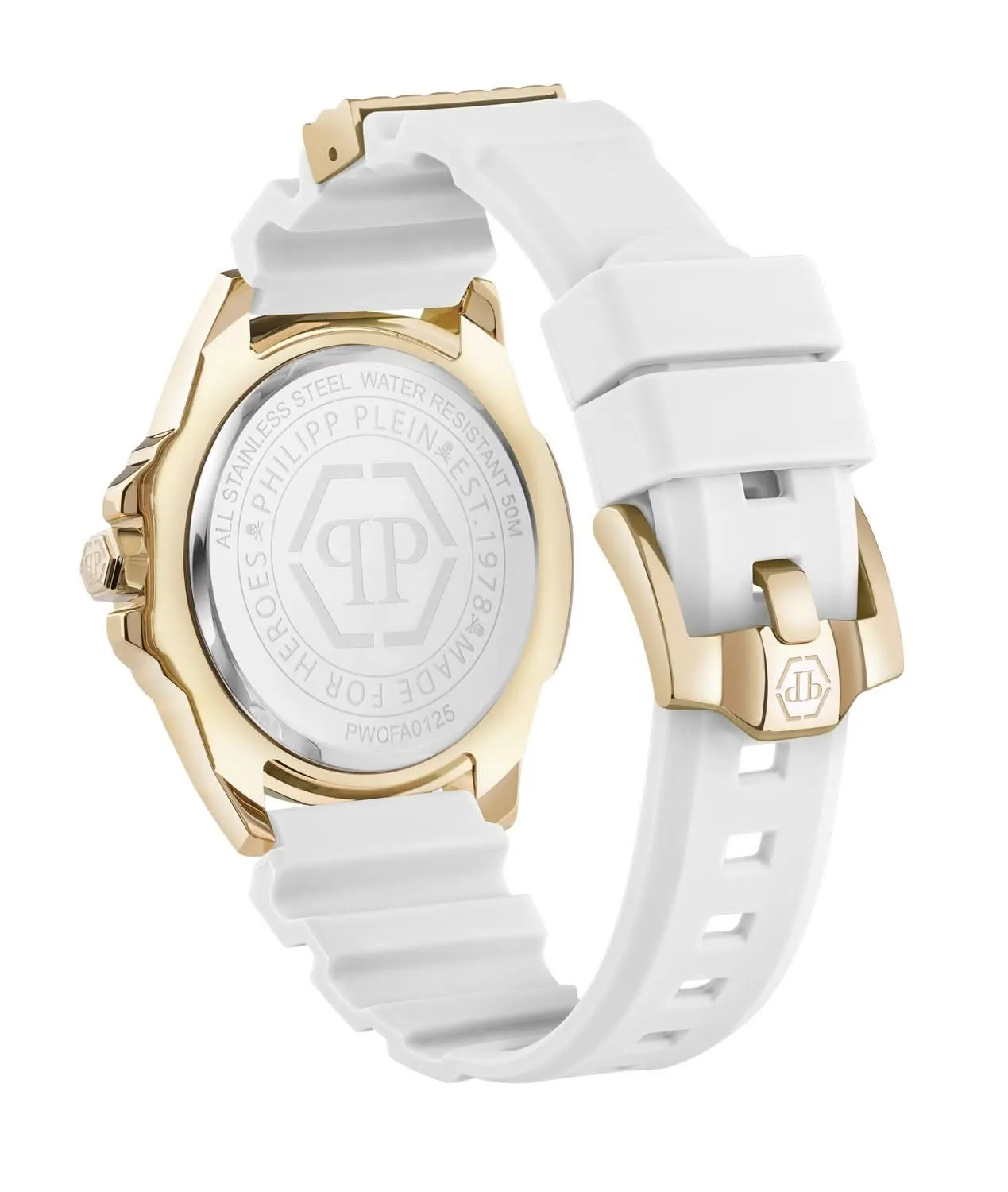 Ladies Plein Majesty White-Silver Watch PWOFA0125