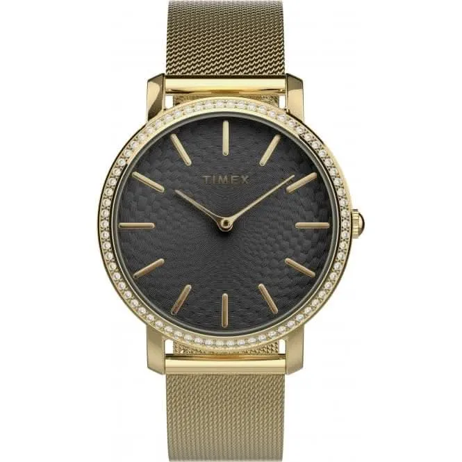 Ladies Transcend Gold-Tone Watch TW2V52300