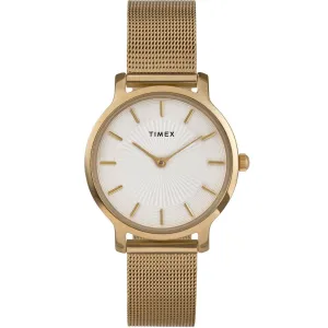 Ladies Transcend Gold Tone Watch TW2Y10300