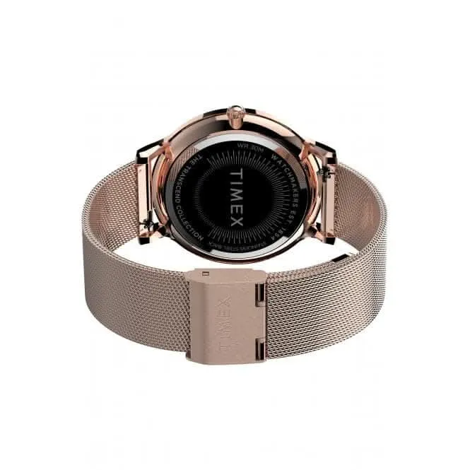 Ladies Transcend Rose Gold-Tone Watch TW2T73900