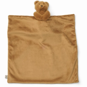 LieWood Golden Caramel Camdon Bear Cuddle Cloth