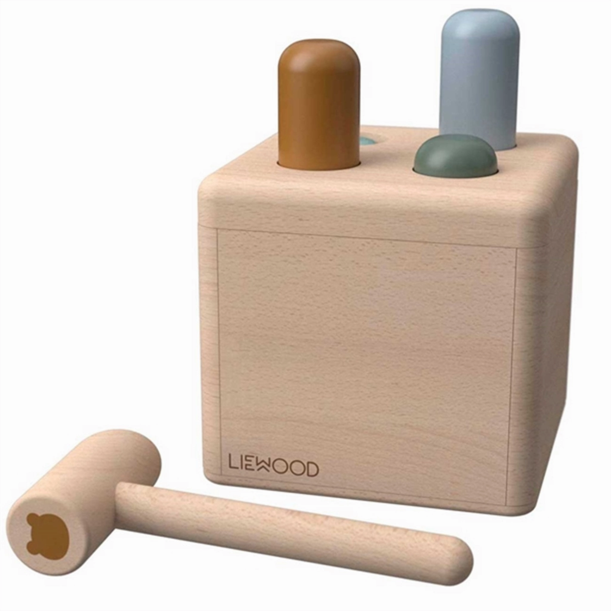 Liewood Kirk Hammer Toy Blue Multi Mix