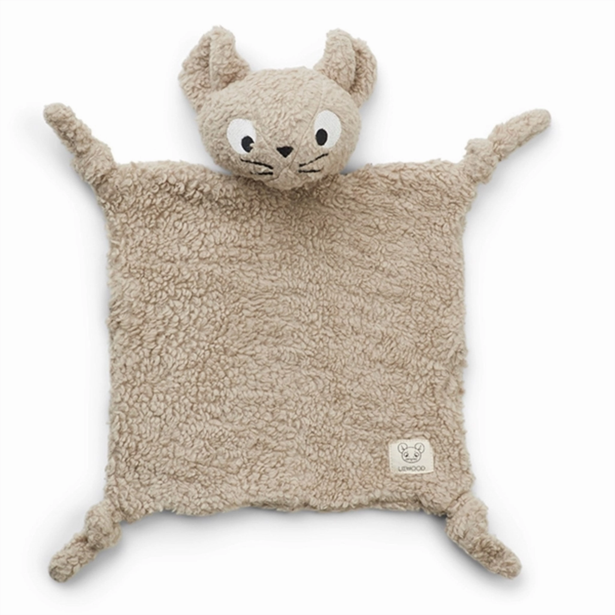 Liewood Lotte Cuddle Cloth Mouse Pale Grey