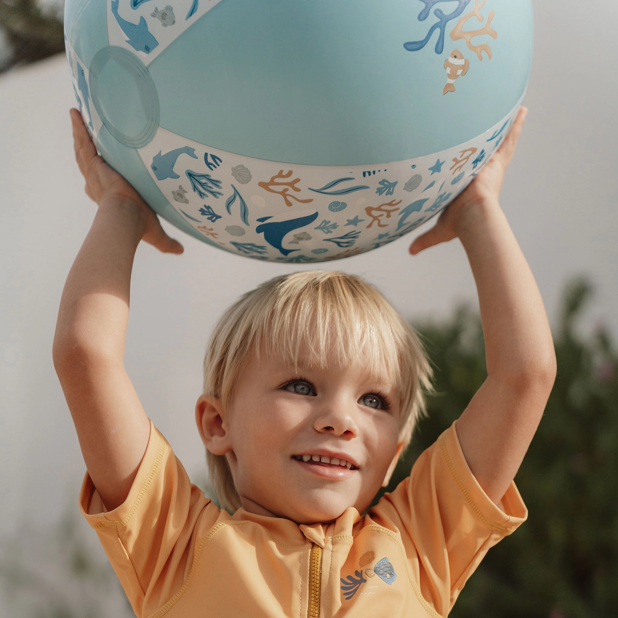 Little Dutch Beach Ball - Ocean Dreams Blue