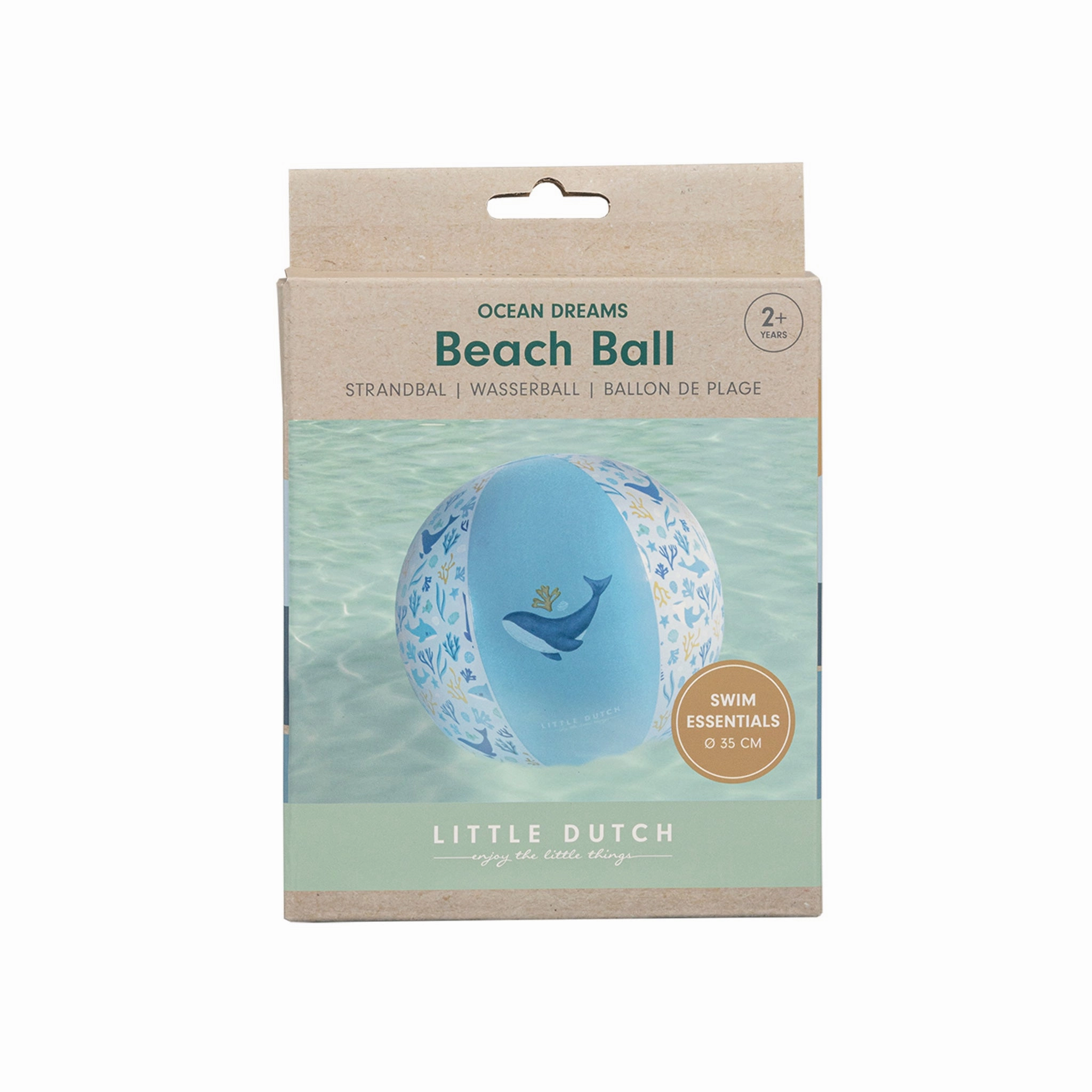 Little Dutch Beach Ball - Ocean Dreams Blue