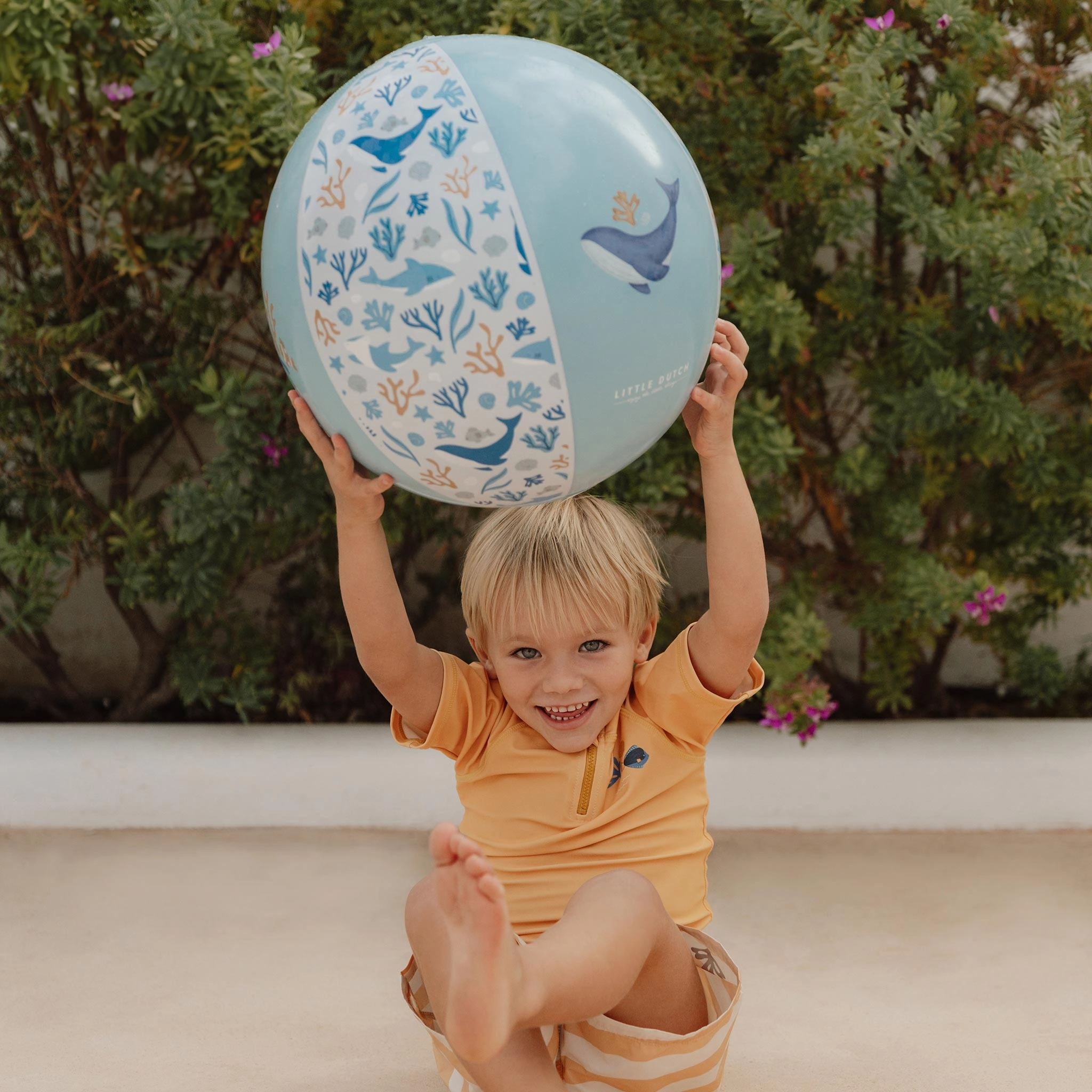 Little Dutch Beach Ball - Ocean Dreams Blue