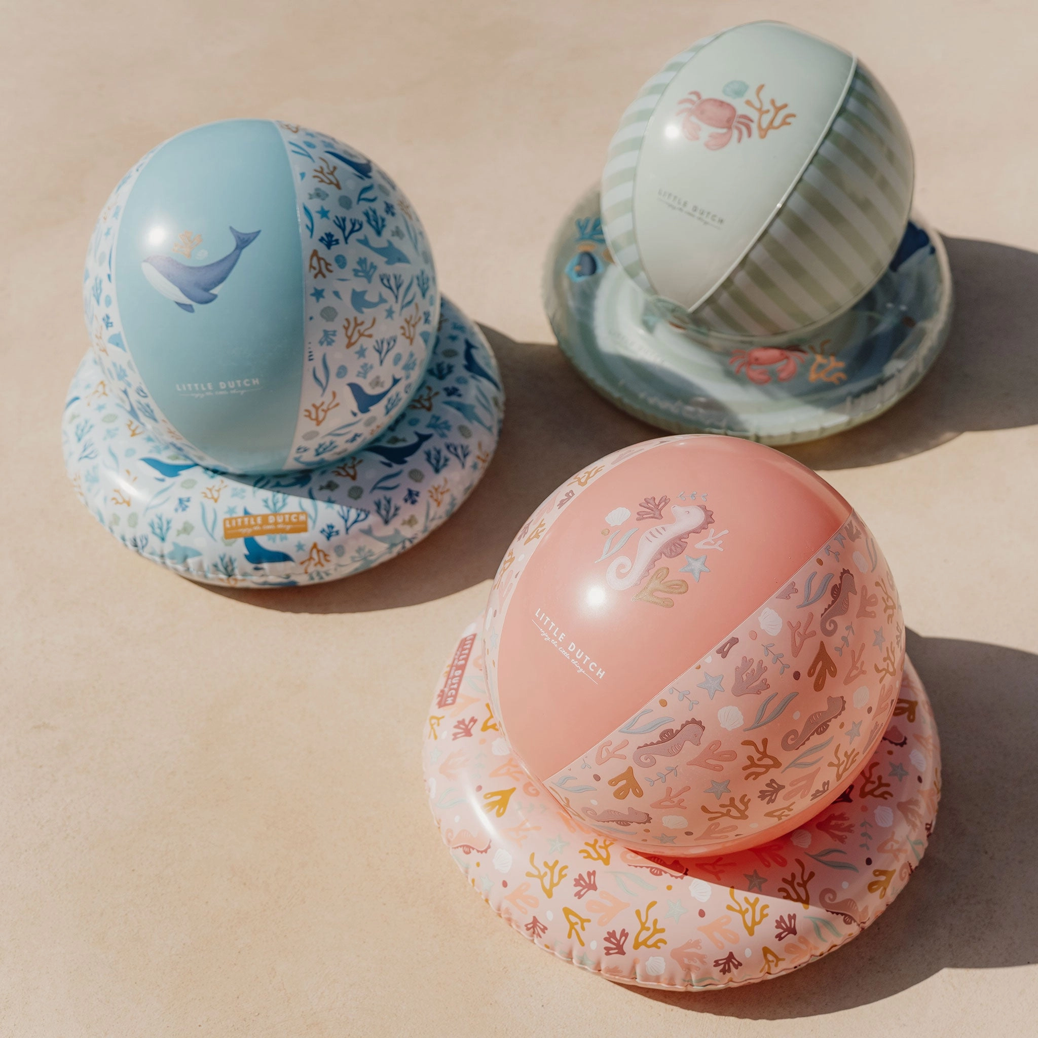 Little Dutch Beach Ball - Ocean Dreams Blue
