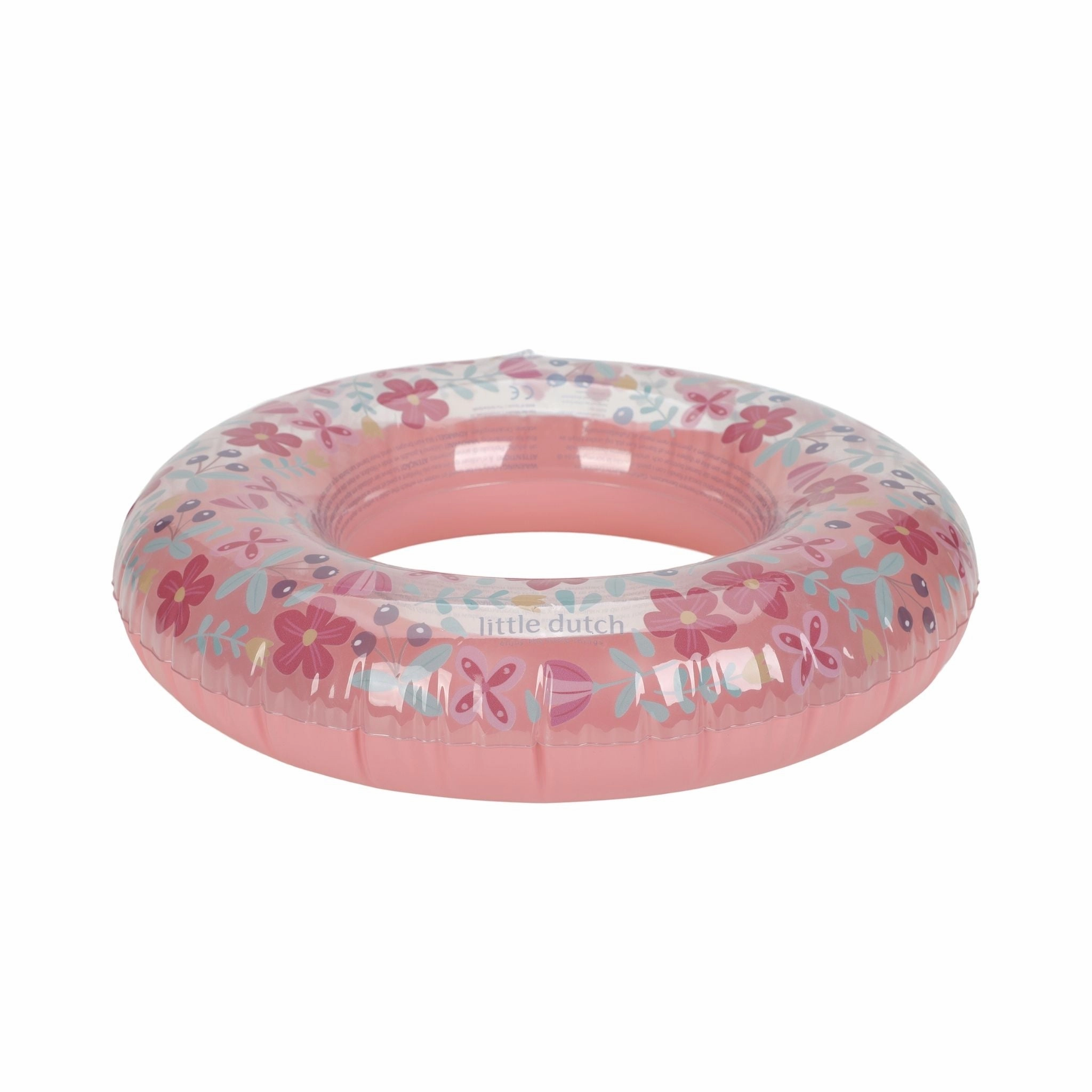 Little Dutch Flowers Swim Ring - Pink