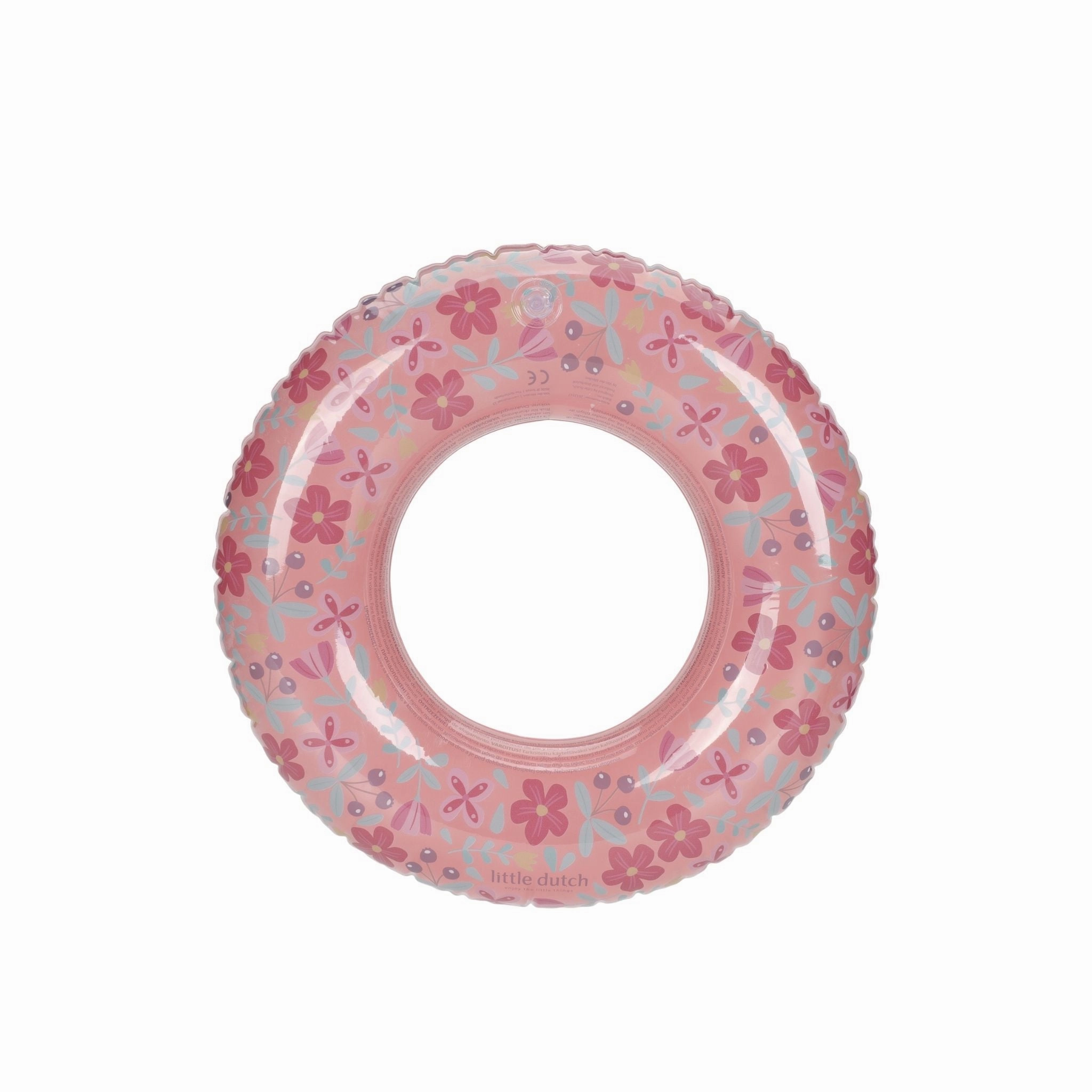 Little Dutch Flowers Swim Ring - Pink