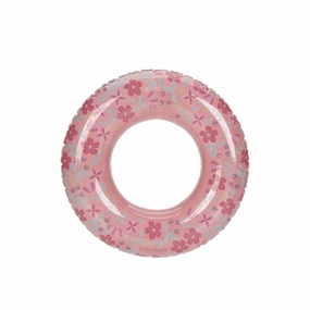Little Dutch Flowers Swim Ring - Pink