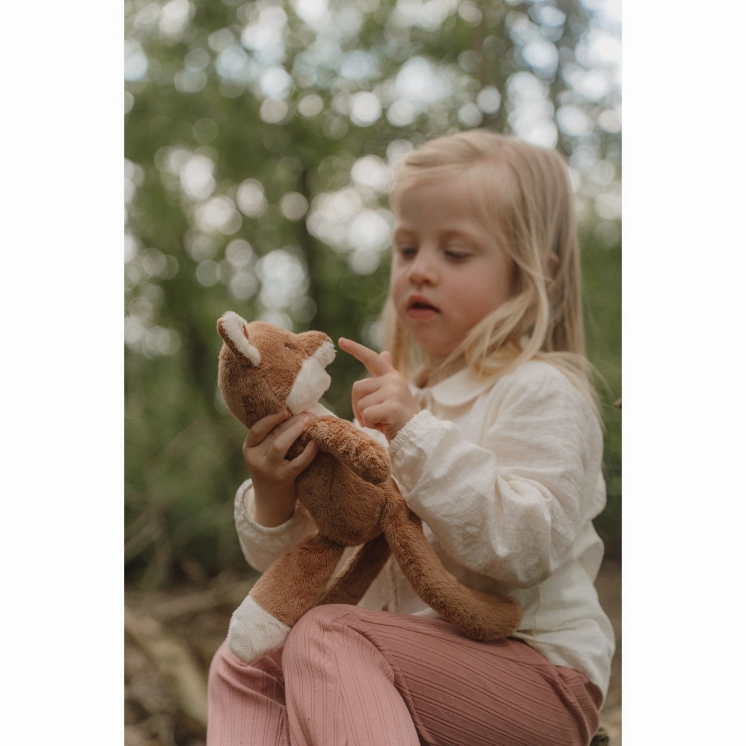 Little Dutch Forest Friends Blue Teddy Fox