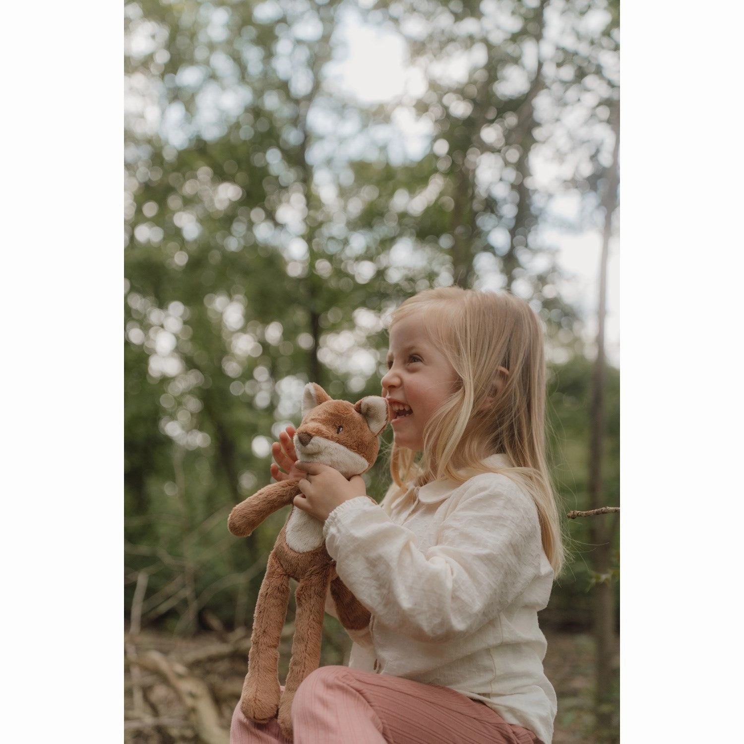 Little Dutch Forest Friends Blue Teddy Fox