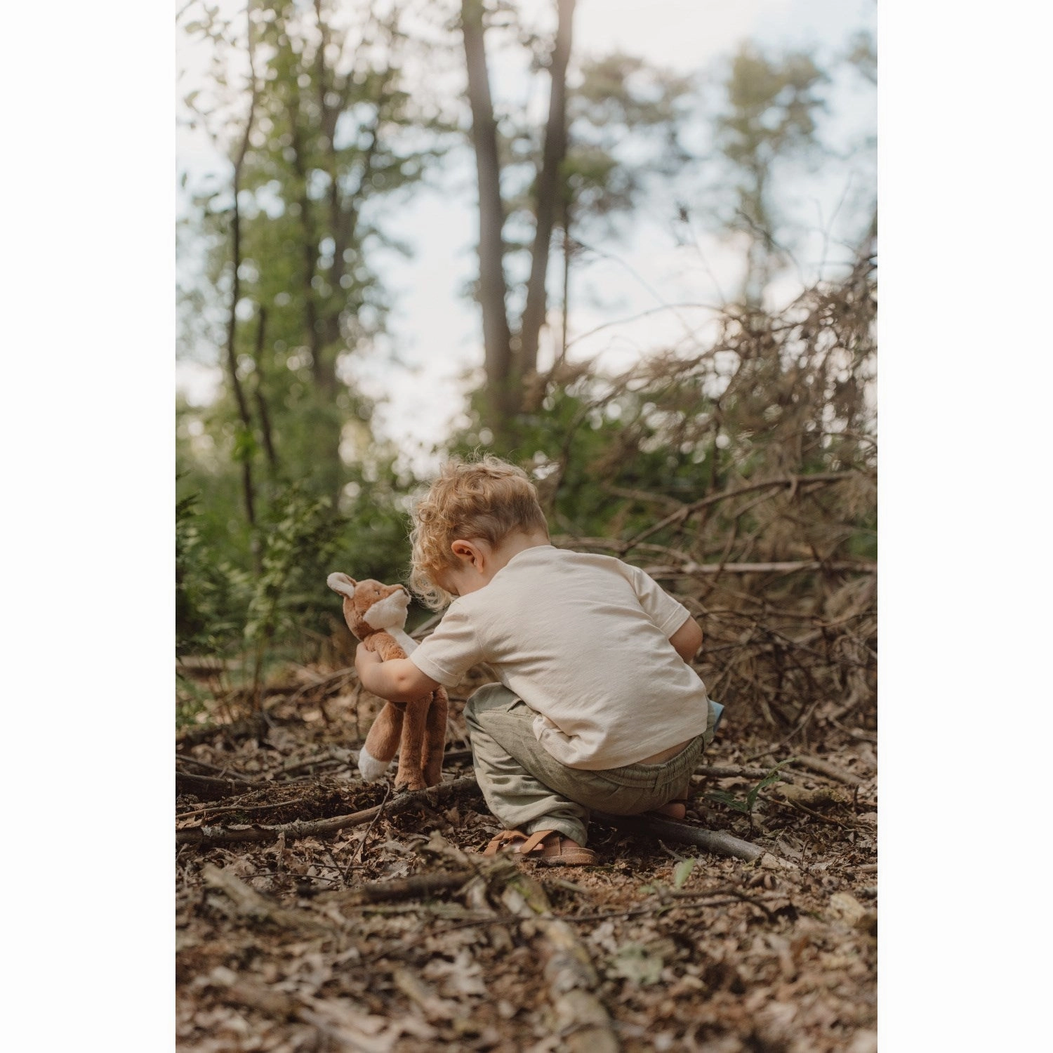 Little Dutch Forest Friends Blue Teddy Fox