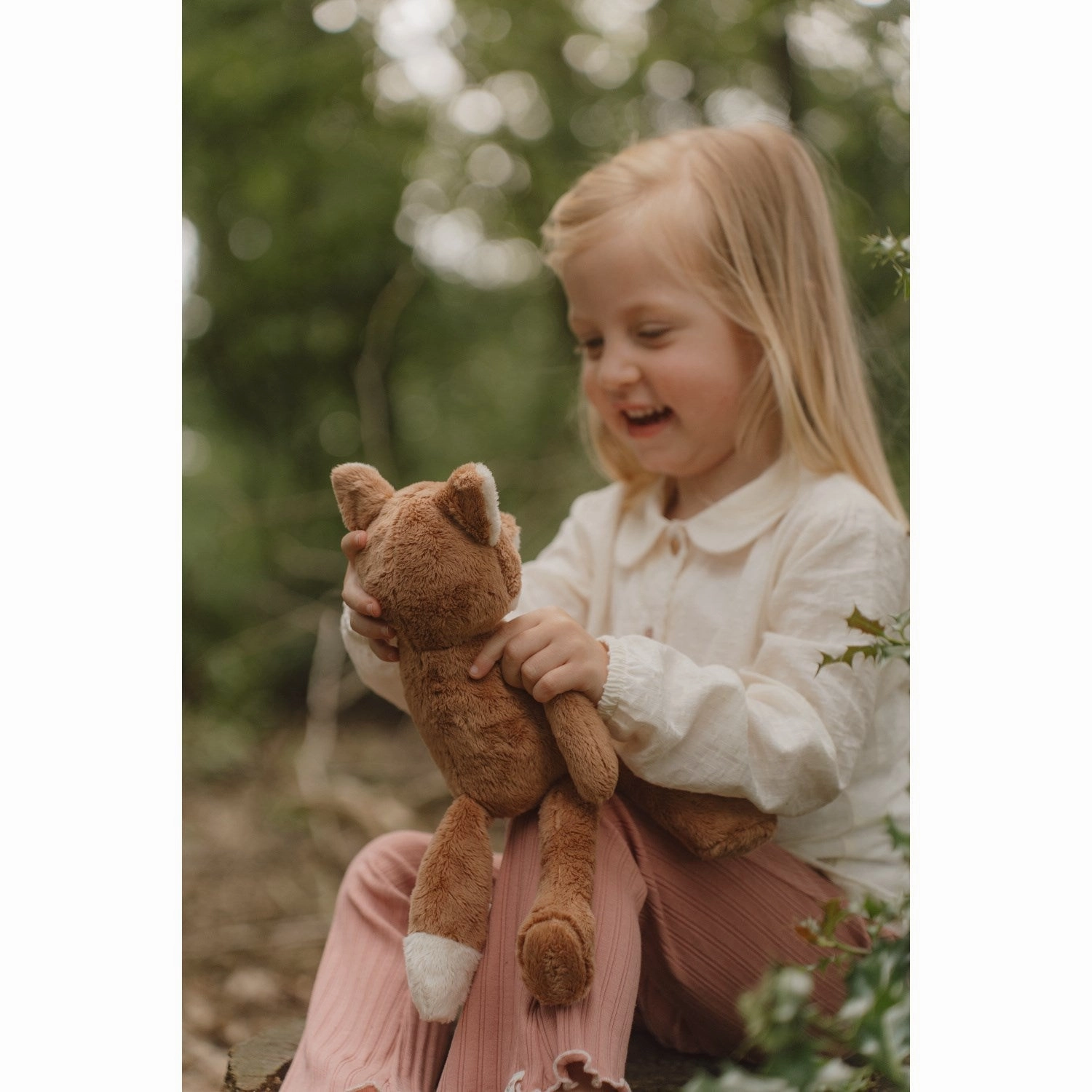 Little Dutch Forest Friends Blue Teddy Fox