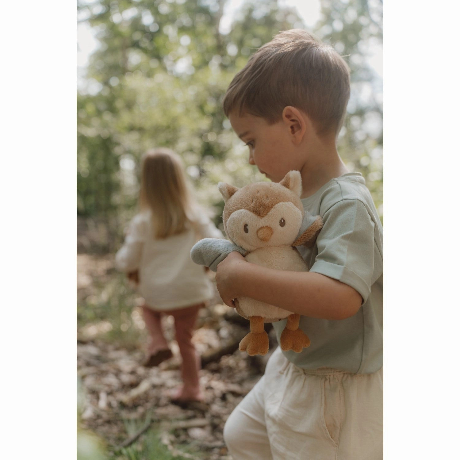 Little Dutch Forest Friends Blue Teddy Owl