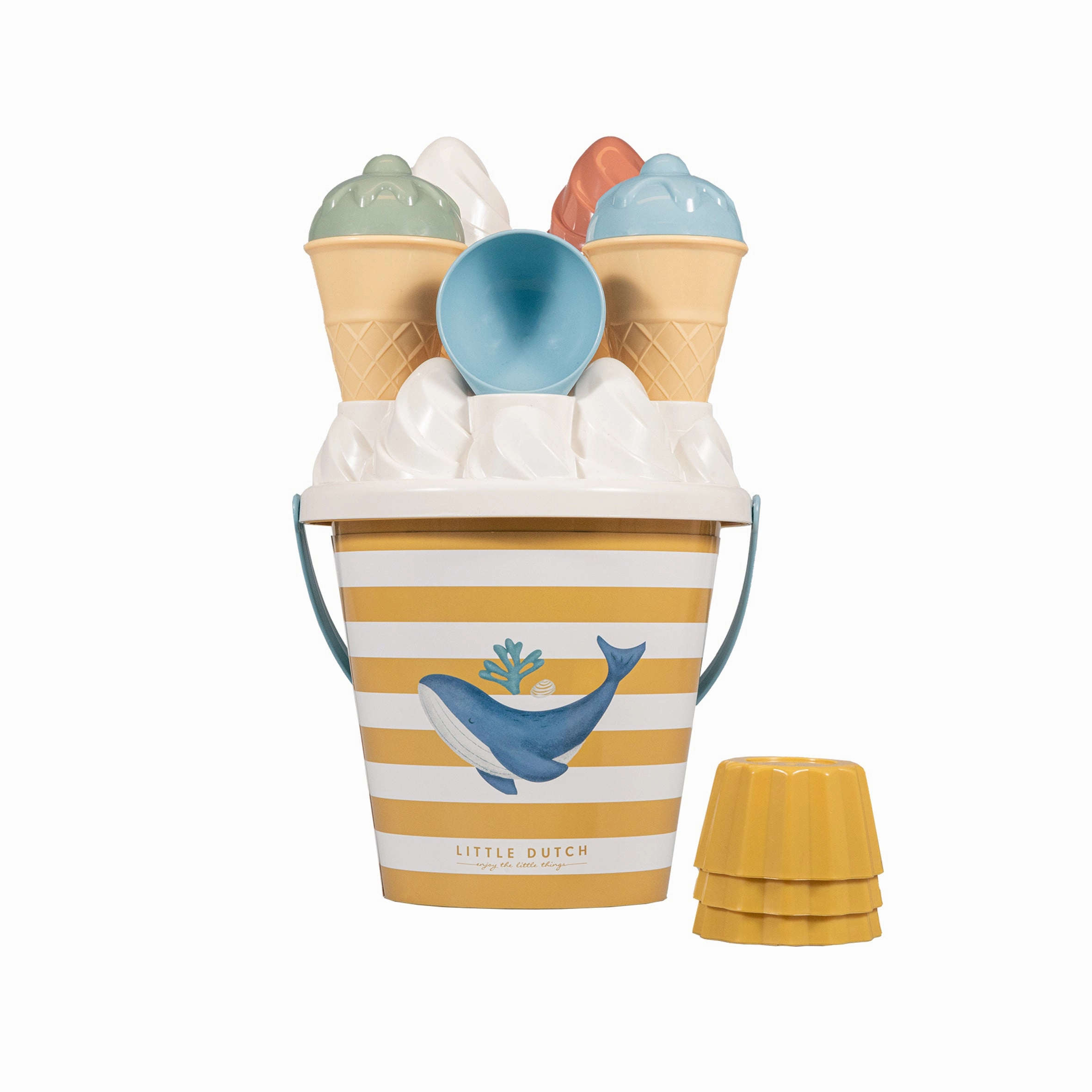 Little Dutch Ice Cream Bucket Set - Ocean Dreams Blue