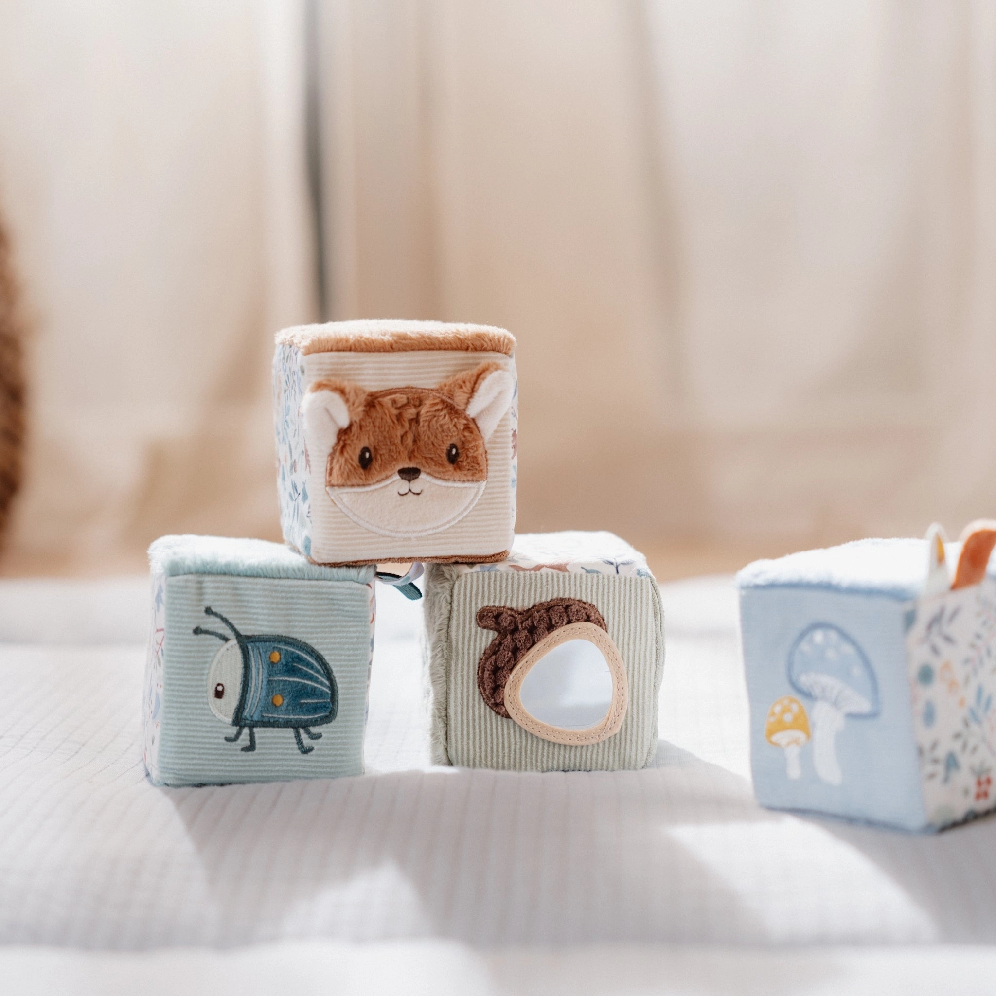 Little Dutch Soft Blocks - Forest Friends