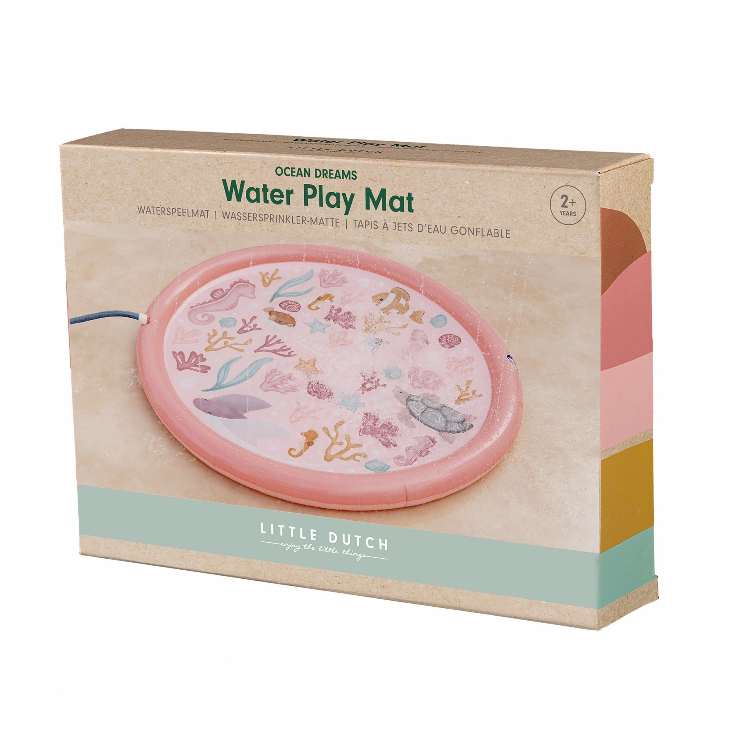 Little Dutch Sprinkler Mat - Ocean Dreams Pink