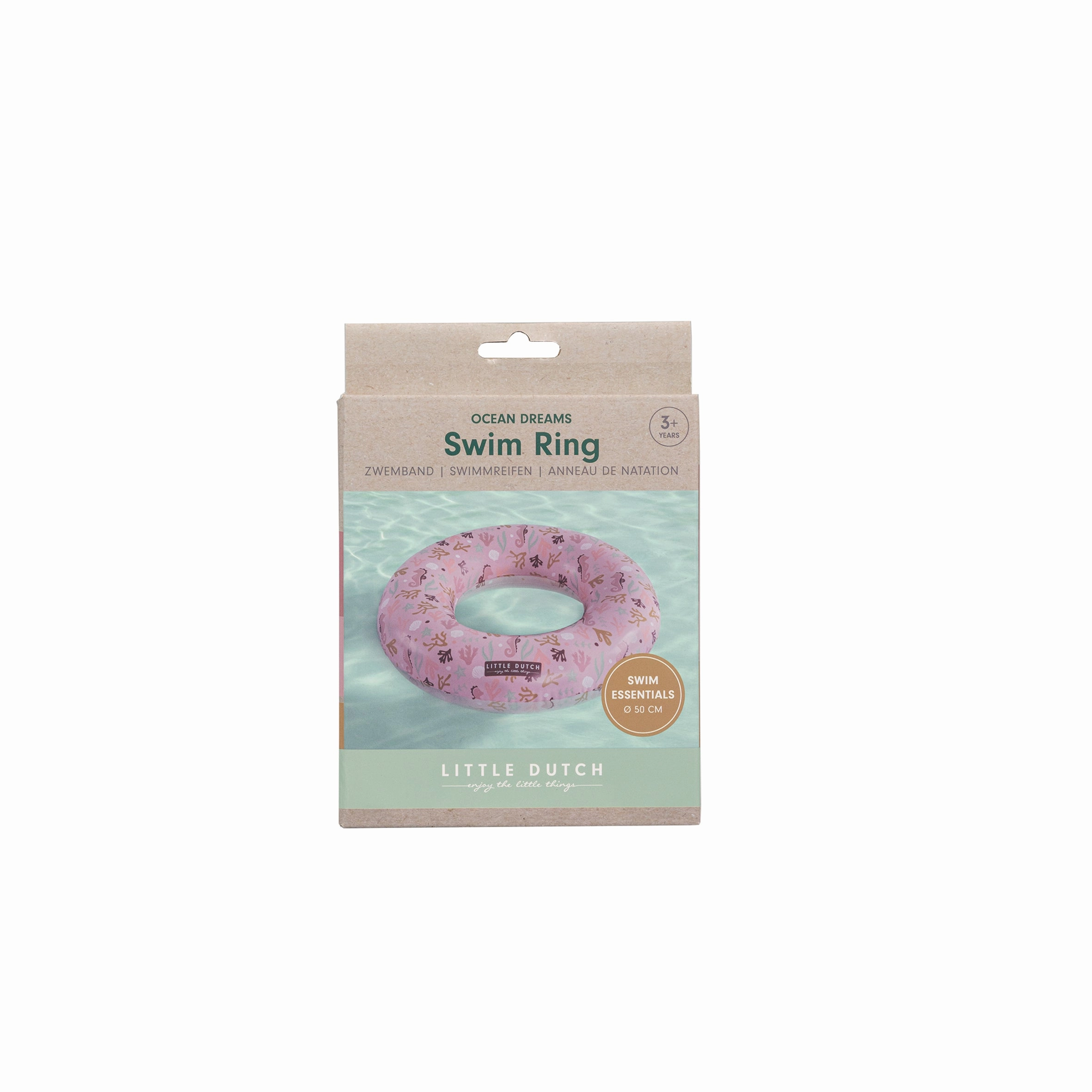 Little Dutch Swim Ring - Ocean Dreams Pink