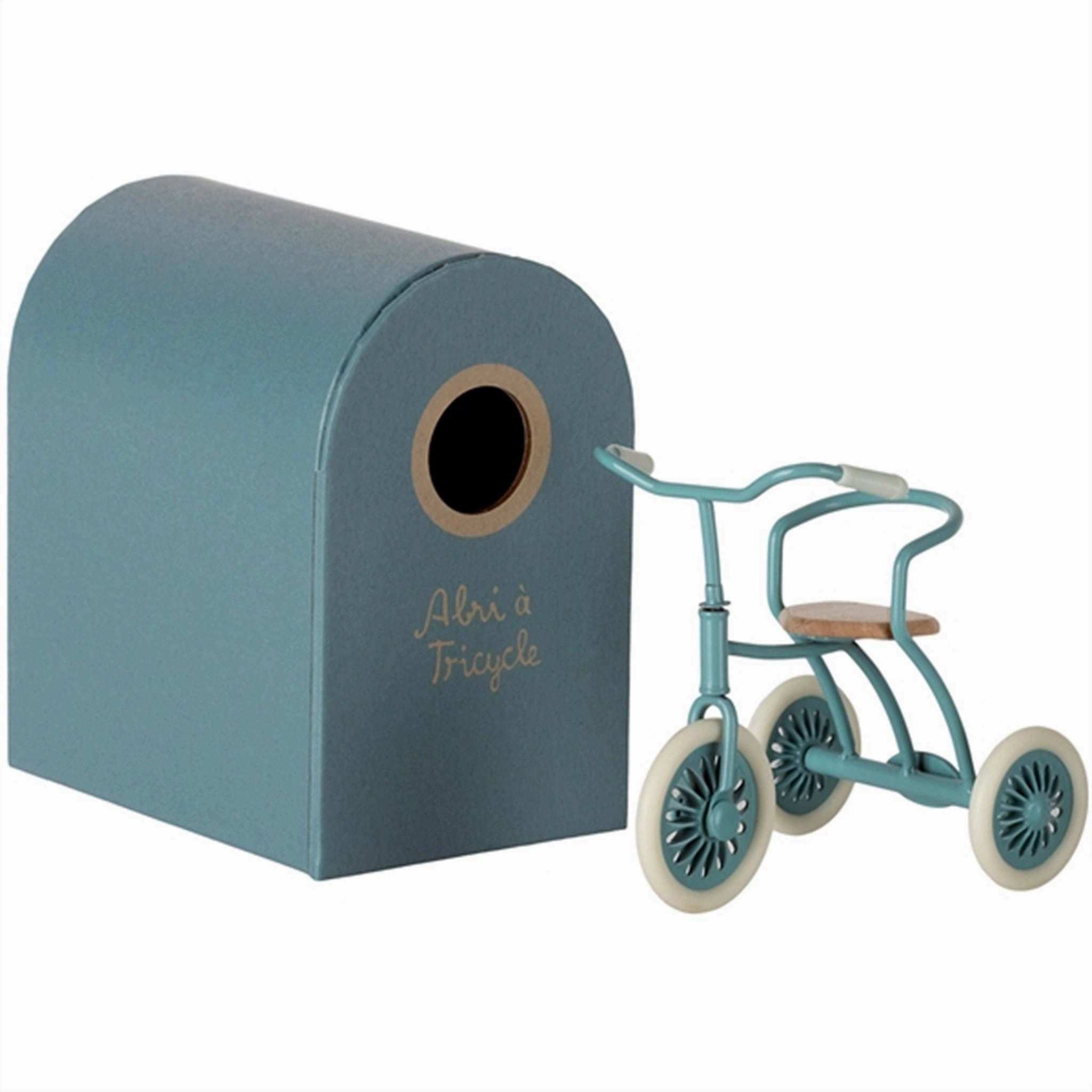 Maileg Abri  Tricycle Petroleum Blue