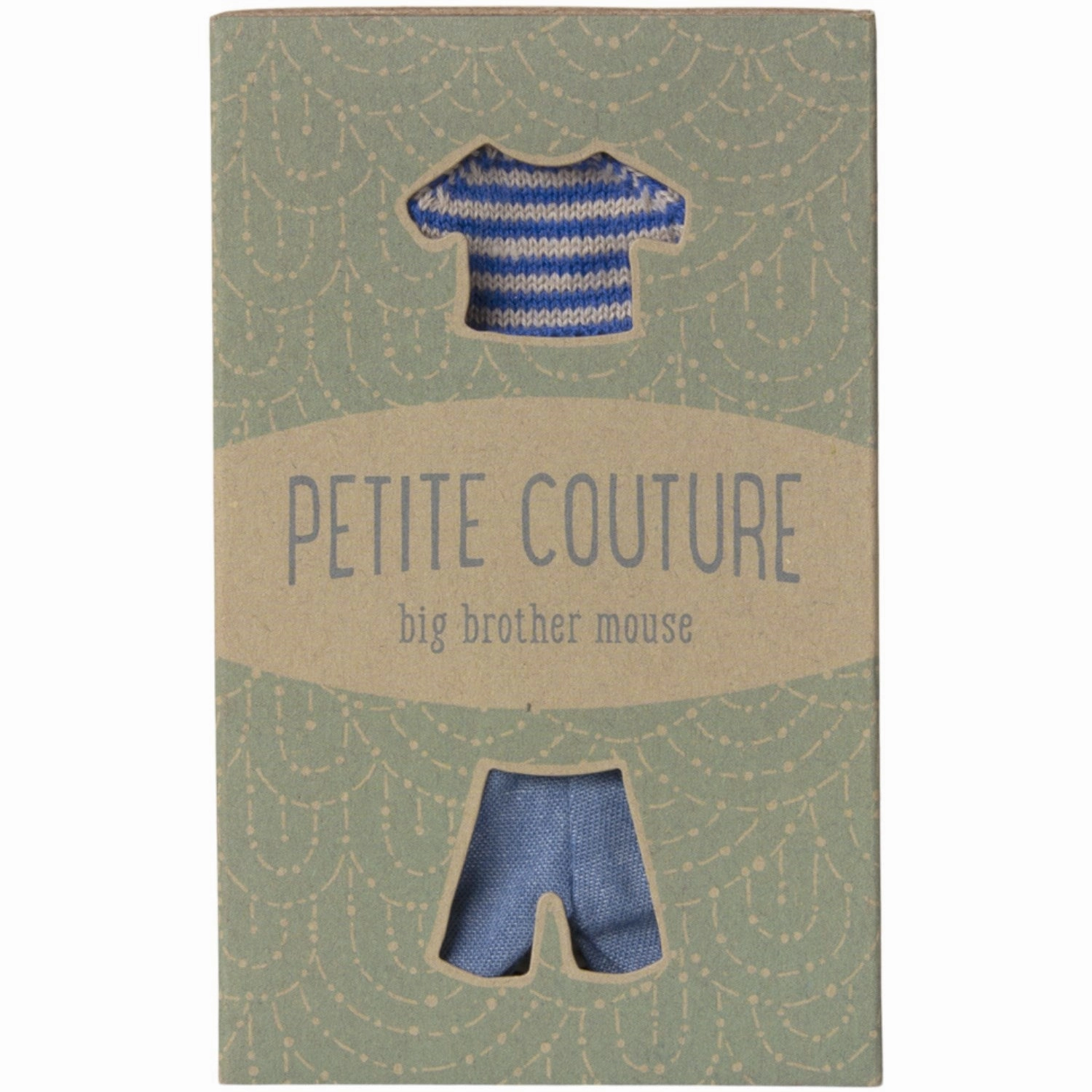 Maileg Knitted Sweater And Pants, Big Brother Mouse