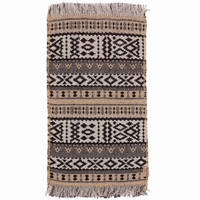 Maileg Miniature Rug Black 24x12 cm