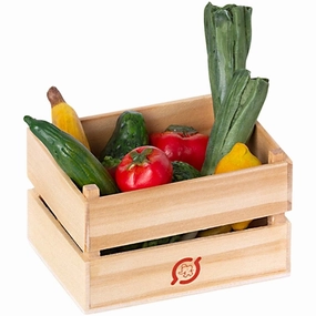 Maileg Miniature Veggies And Fruits Box