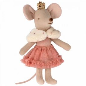 Maileg Princess Mouse, Little Sister In Matchbox