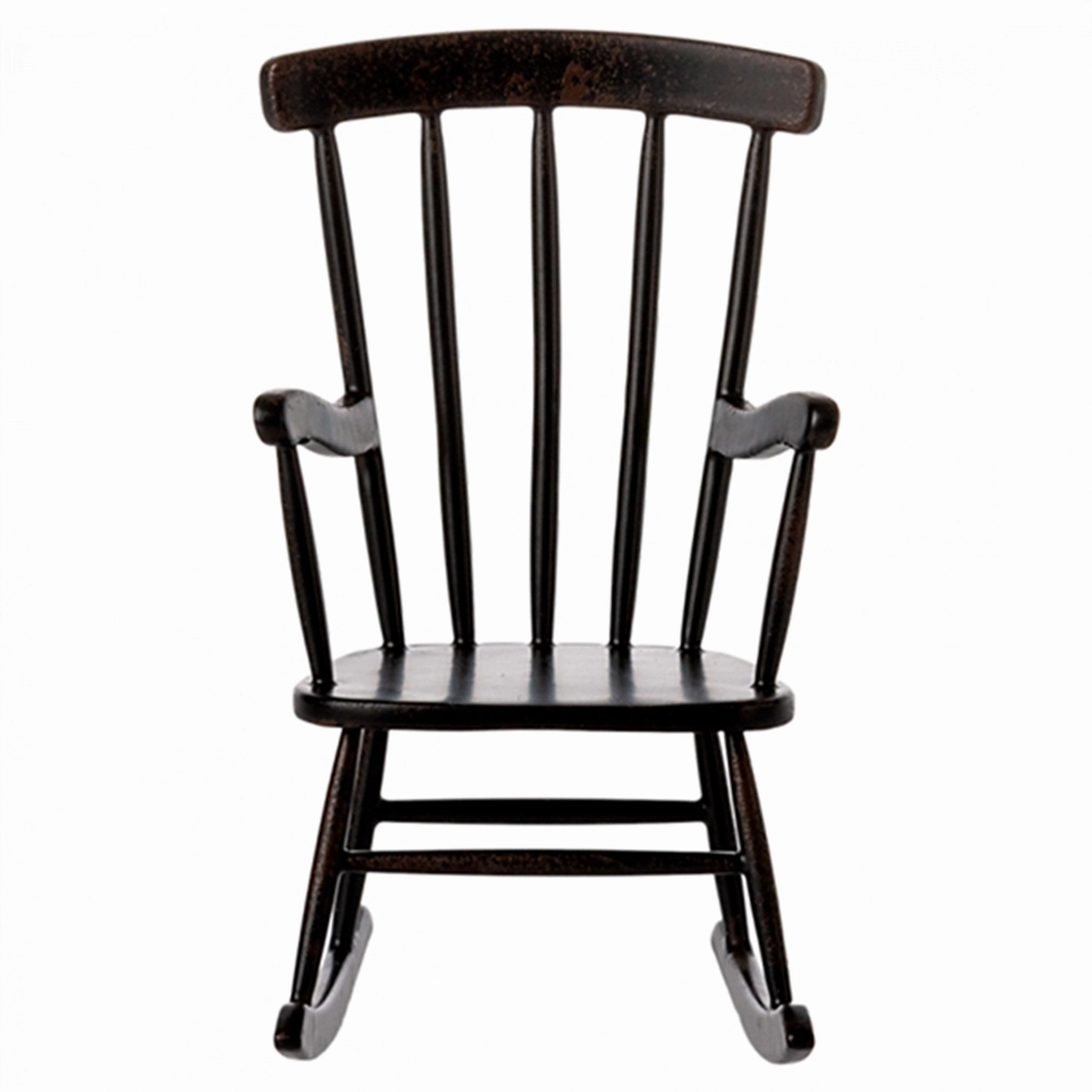Maileg Rocking Chair, Mouse - Anthracite