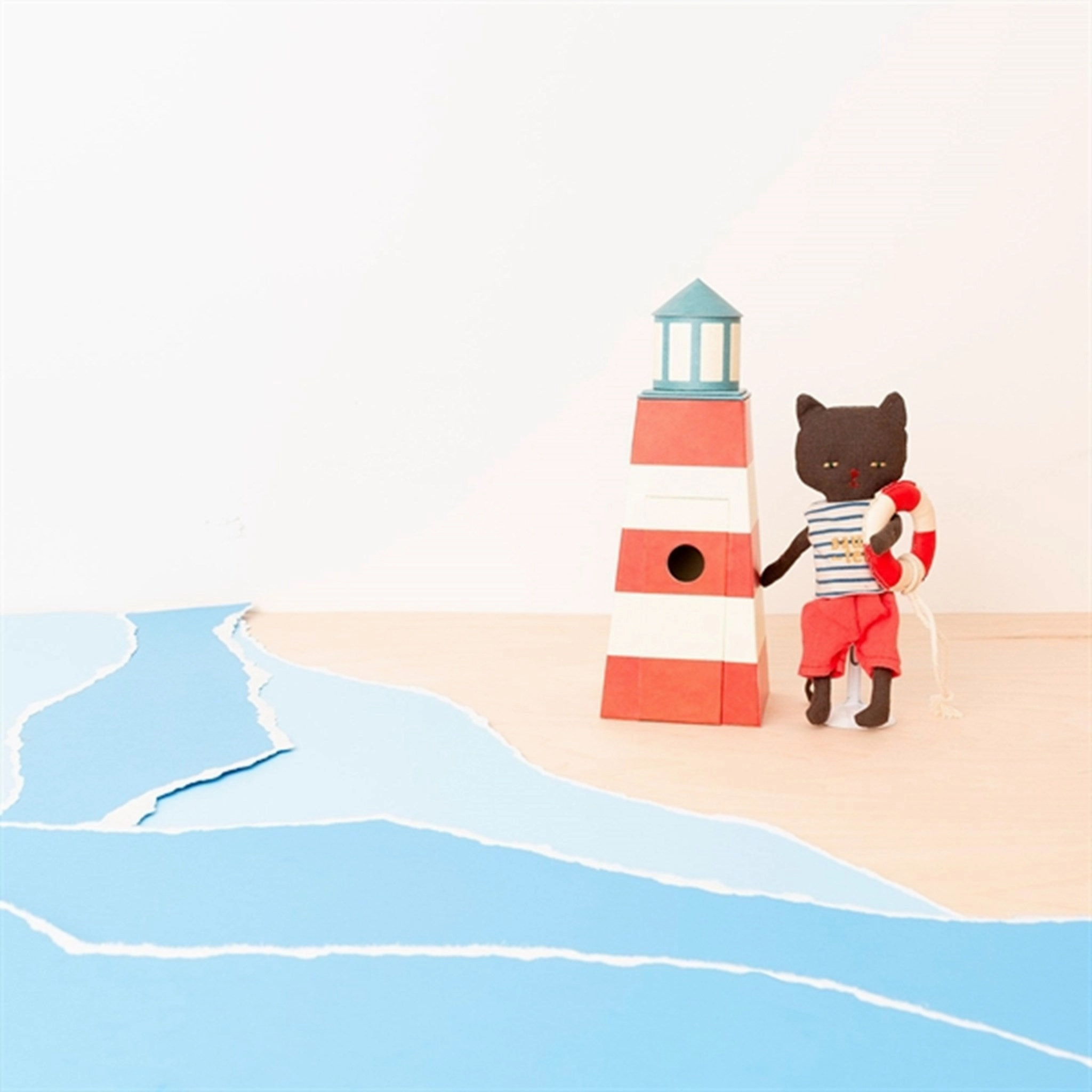 Maileg Sauveteur Tower w. Cat
