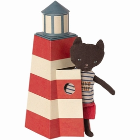 Maileg Sauveteur Tower w. Cat