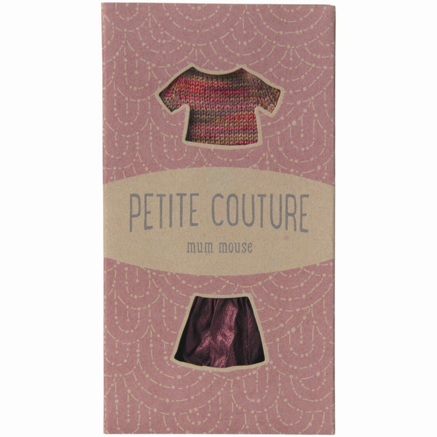 Maileg Skirt And Knitted Blouse, Mum Mouse
