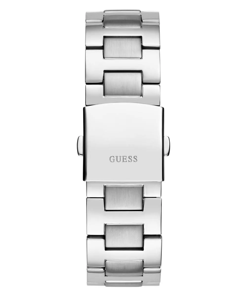 Men's Silver Black Equity Watch GW0703G1