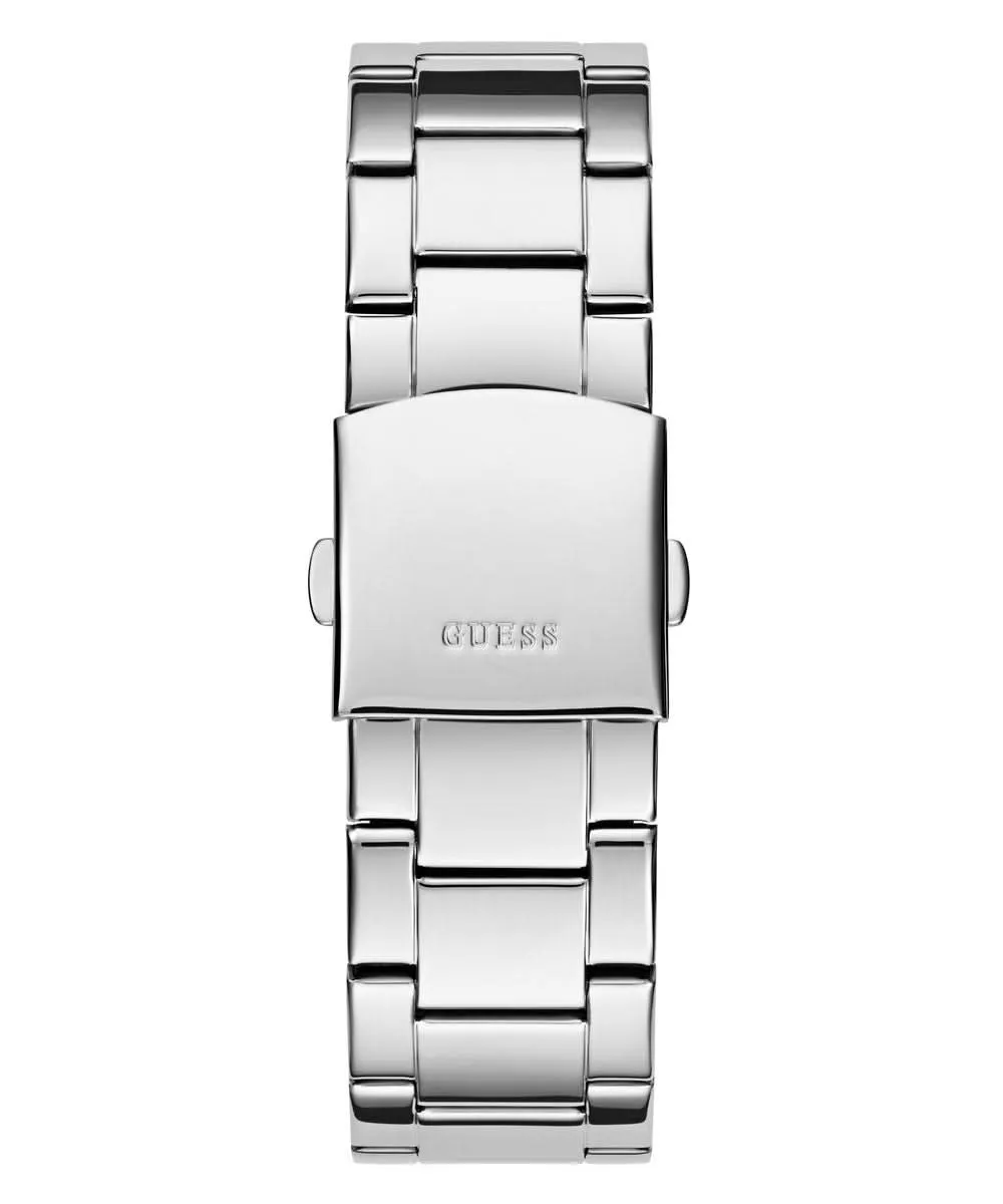 Men's Silver Black Walker Watch GW0900G1