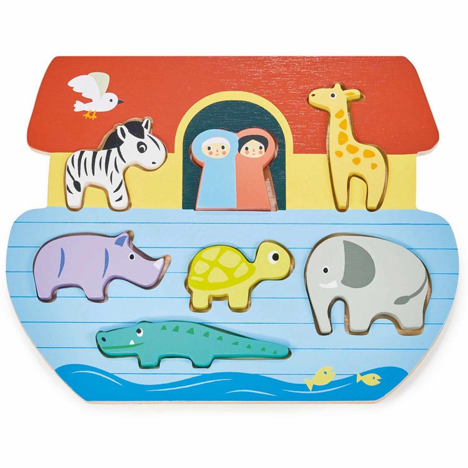 Mentari Puzzle 7 Pcs - Noahs Ark