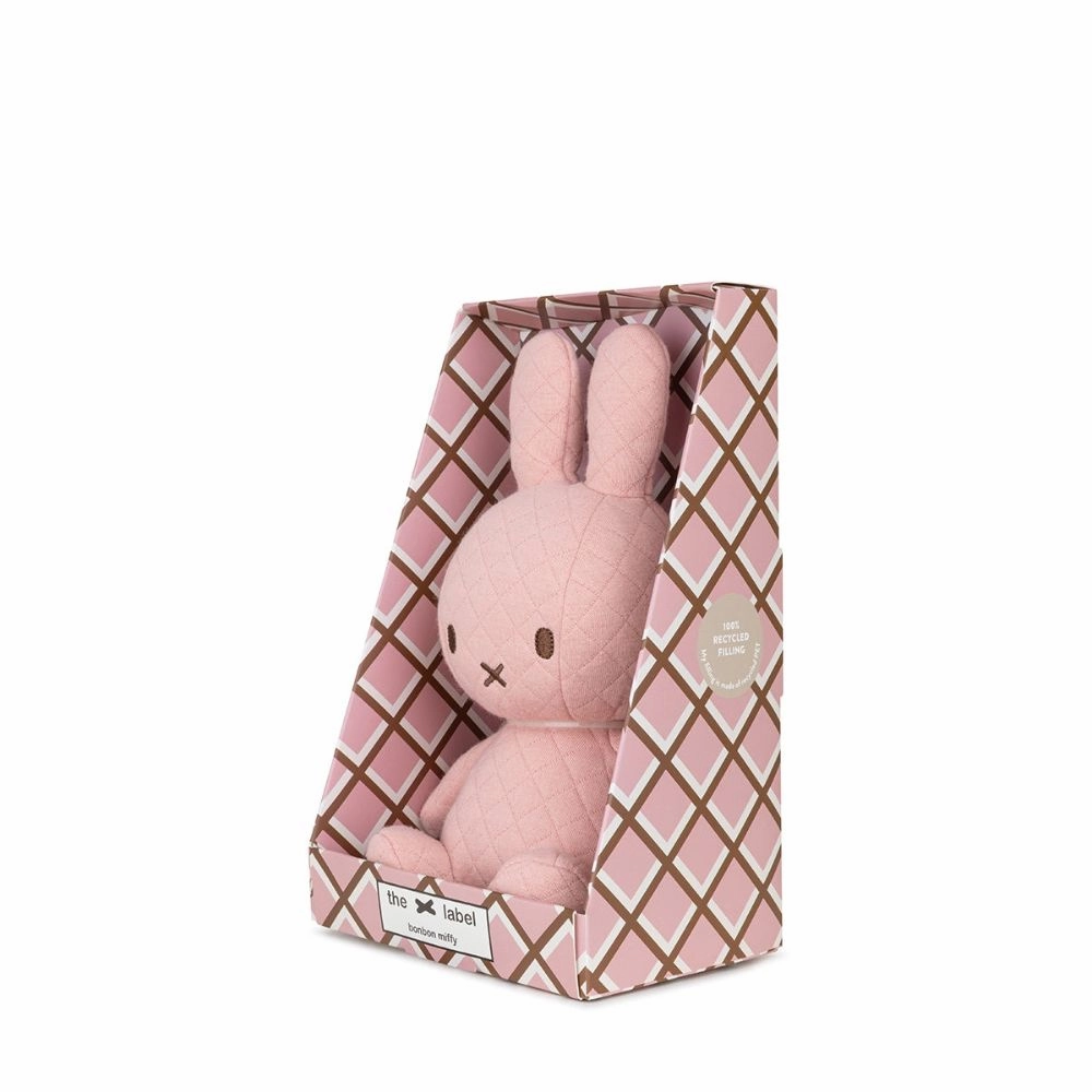 Miffy Bonbon Miffy Sitting Pink in Giftbox - 23 cm - 9"