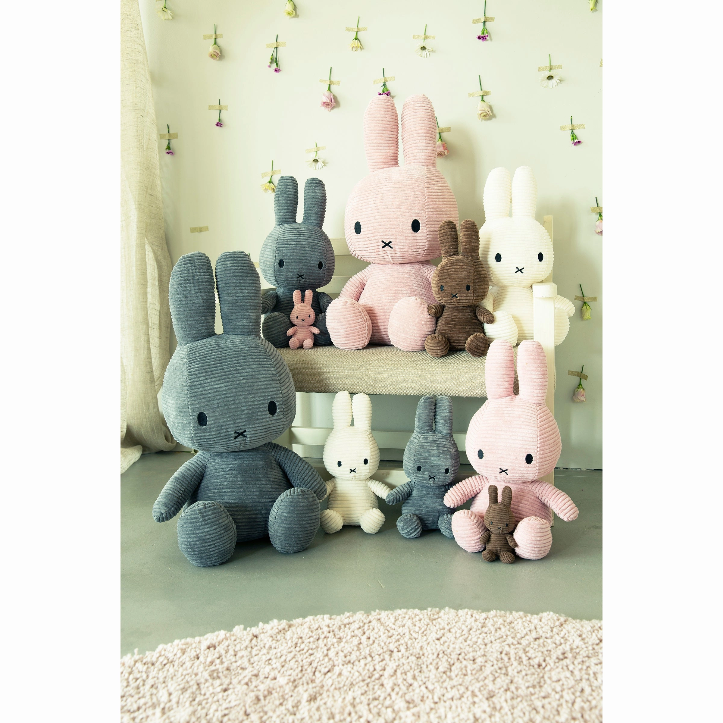 Miffy Corduroy Brown - 23cm