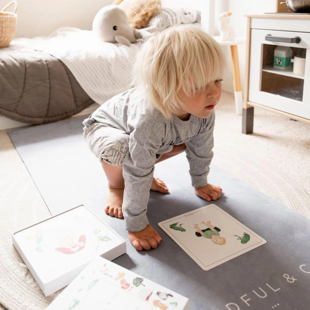 Mindful & Co Kids Luxe Kids Yoga Mats Rose