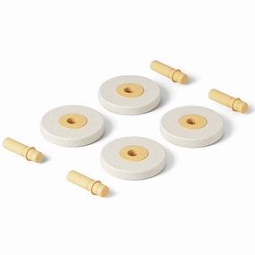 MODU Foam Wheels Sand Grey/Honey Yellow
