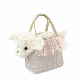 Mon Ami Sugar Maltese Puppy Plush Toy and Purse Set