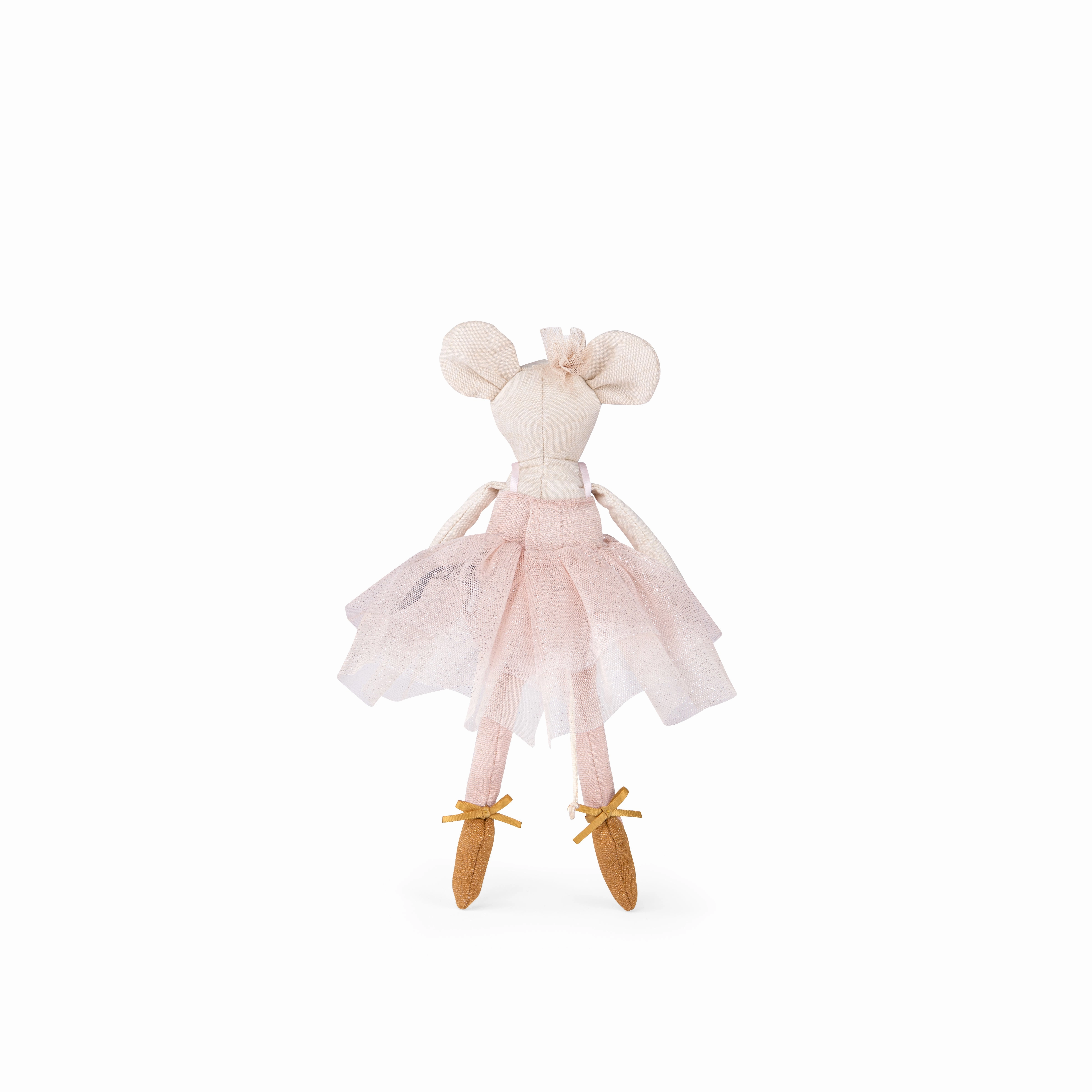 Moulin Roty La Petite Ecole De Danse Ballerina Mouse Carry Suitcase with Tutus
