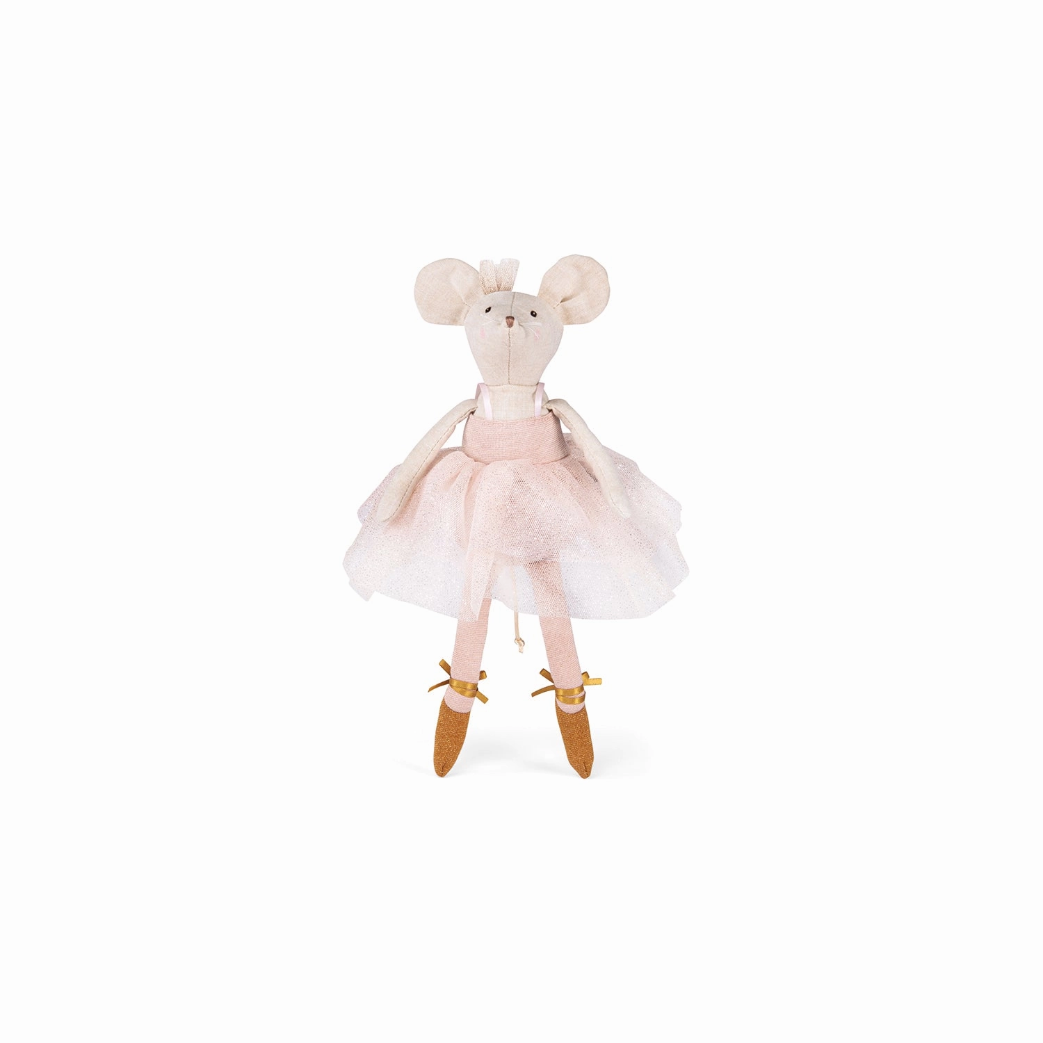 Moulin Roty La Petite Ecole De Danse Ballerina Mouse Carry Suitcase with Tutus