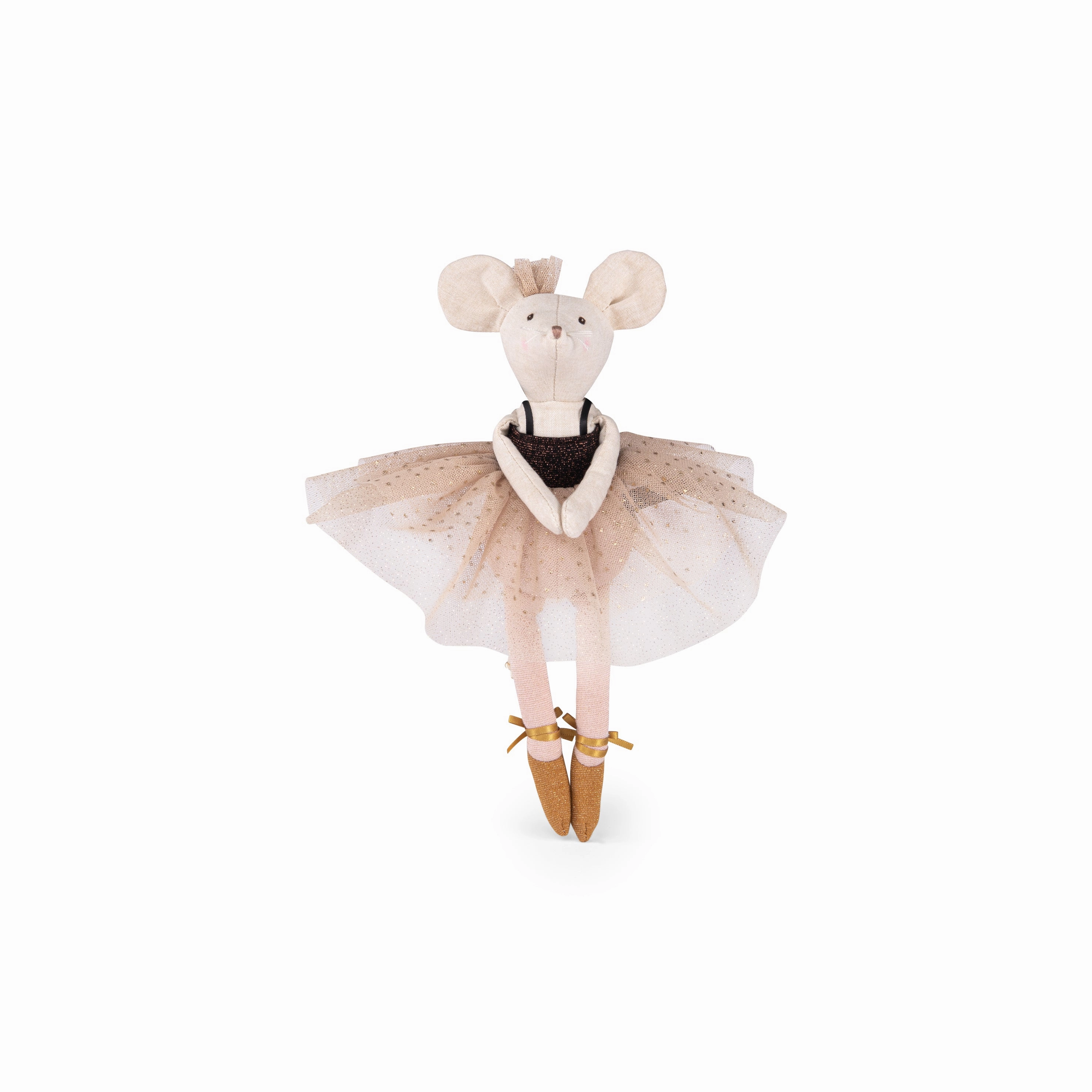 Moulin Roty La Petite Ecole De Danse Ballerina Mouse Carry Suitcase with Tutus