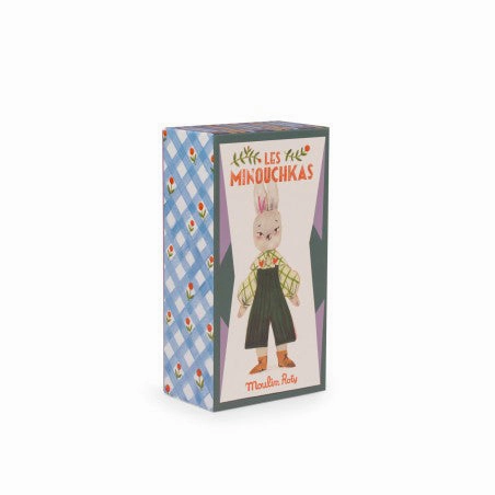 Moulin Roty Les Minouchkas Nine The Rabbit in Illustrated Gift Box