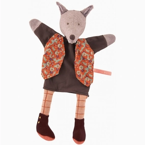 Moulin Roty Wolf Puppet Le Gentleman Il Etait Une Fois