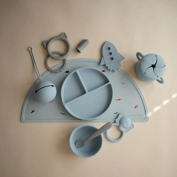 Mushie Teether Rocket Cloud
